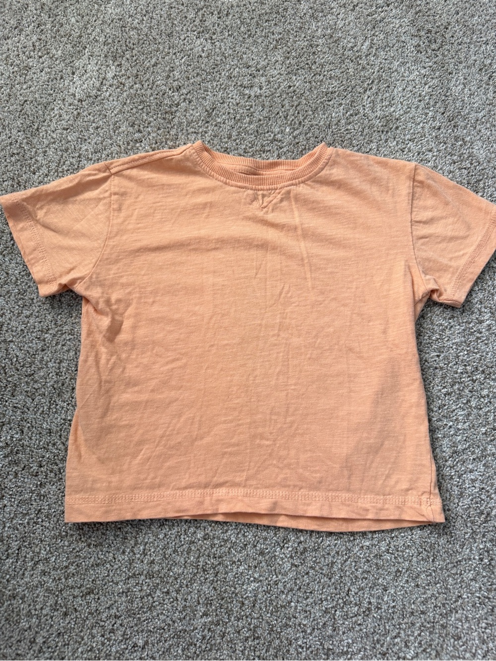 Zara Orange Short Sleeve Tee